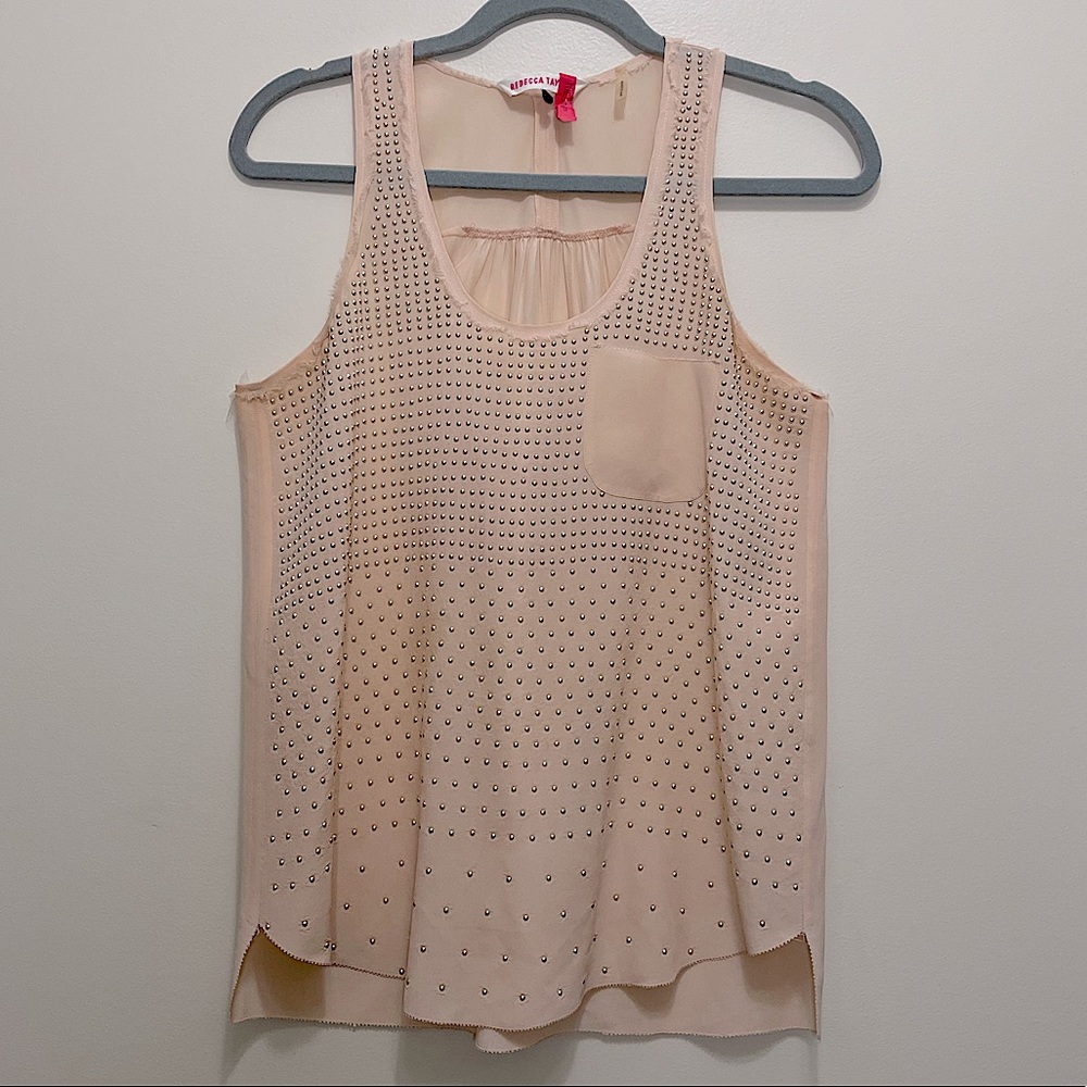Rebecca Taylor Silk Tank Top